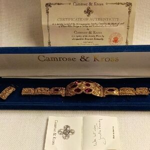 Camrose & Kross  Bracelet Replica From Jacqueline Bouvier Kennedy, NIB, Cert.
